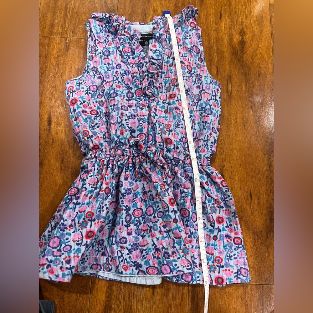 Floral Ruffle Spring Dress size 12-18 months Little Marc Jacobs
